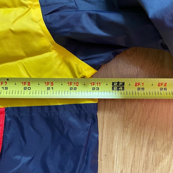 Le TIGRE ½ zip pullover windbreaker jacket Large Retro - Picture 8 of 9